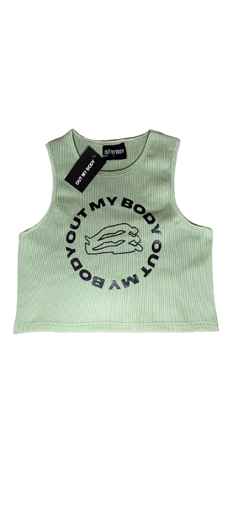 Out my body logo tanktop