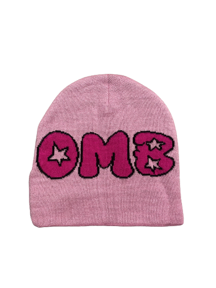 Two toned OMB beanie