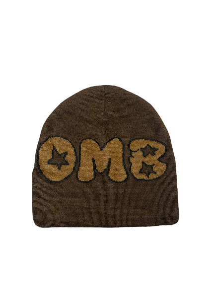 Two toned OMB beanie