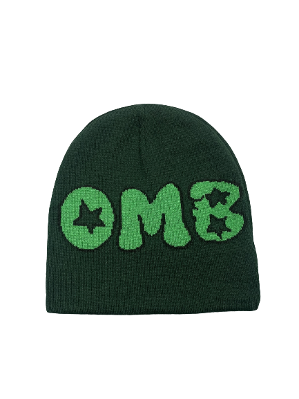 Two toned OMB beanie